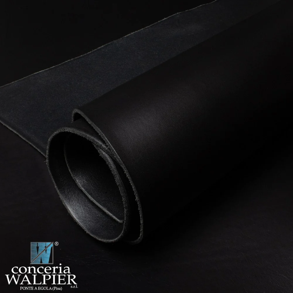 Cuir Conceria Walpier "Buttero" - Black