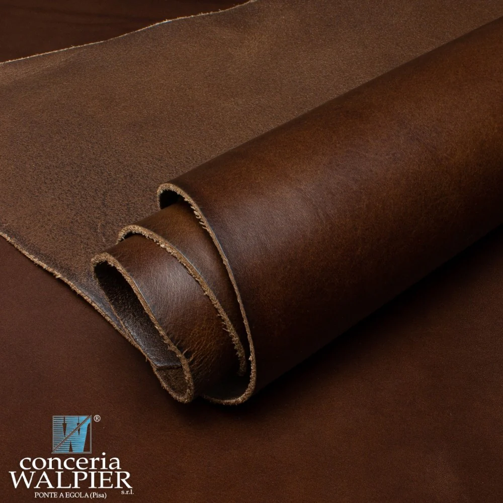 Cuir Conceria Walpier "Buttero" - Mokka